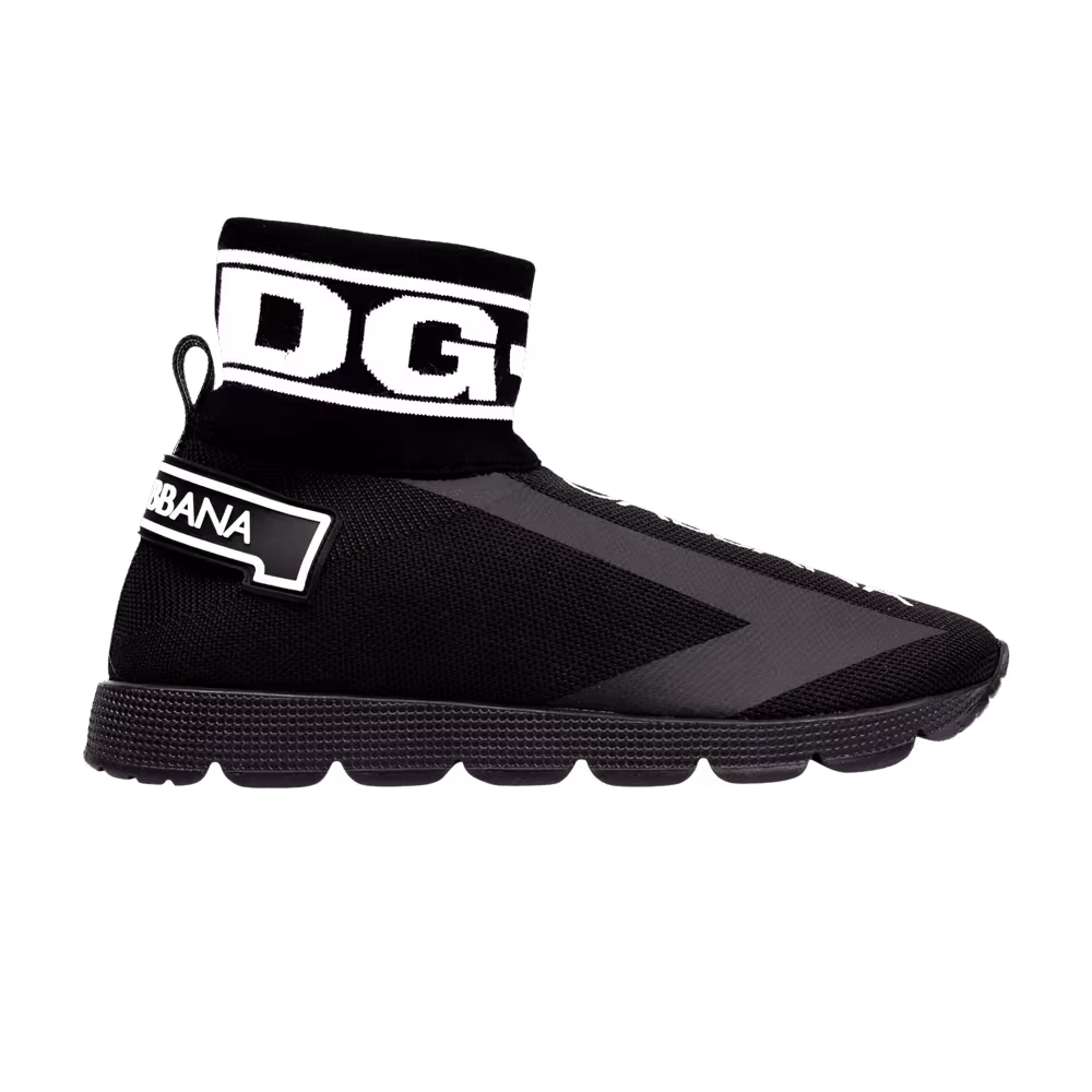 Dolce & Gabbana Sorrento Melt High Kids Logo - Black