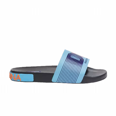 Dolce & Gabbana Slides 'Blue Orange'