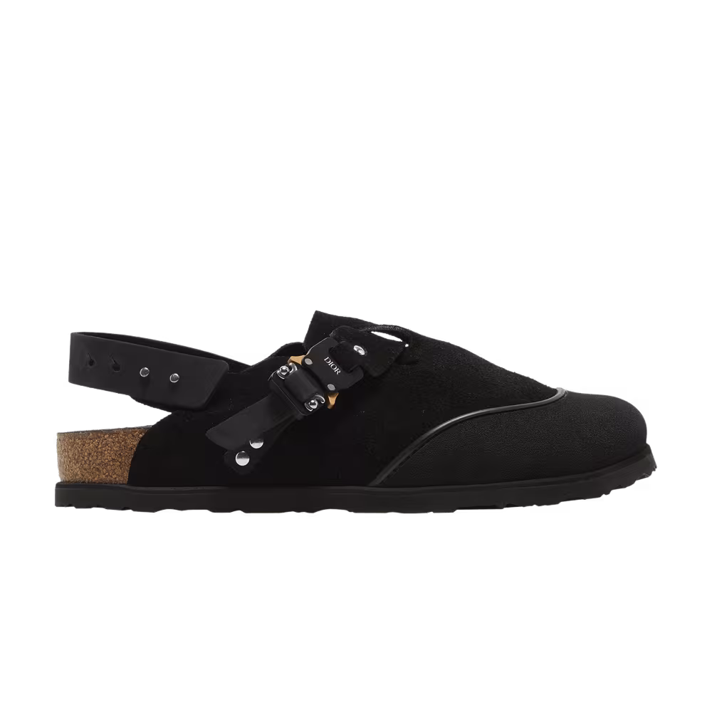 Dior x Birkenstock Tokio Mule Black