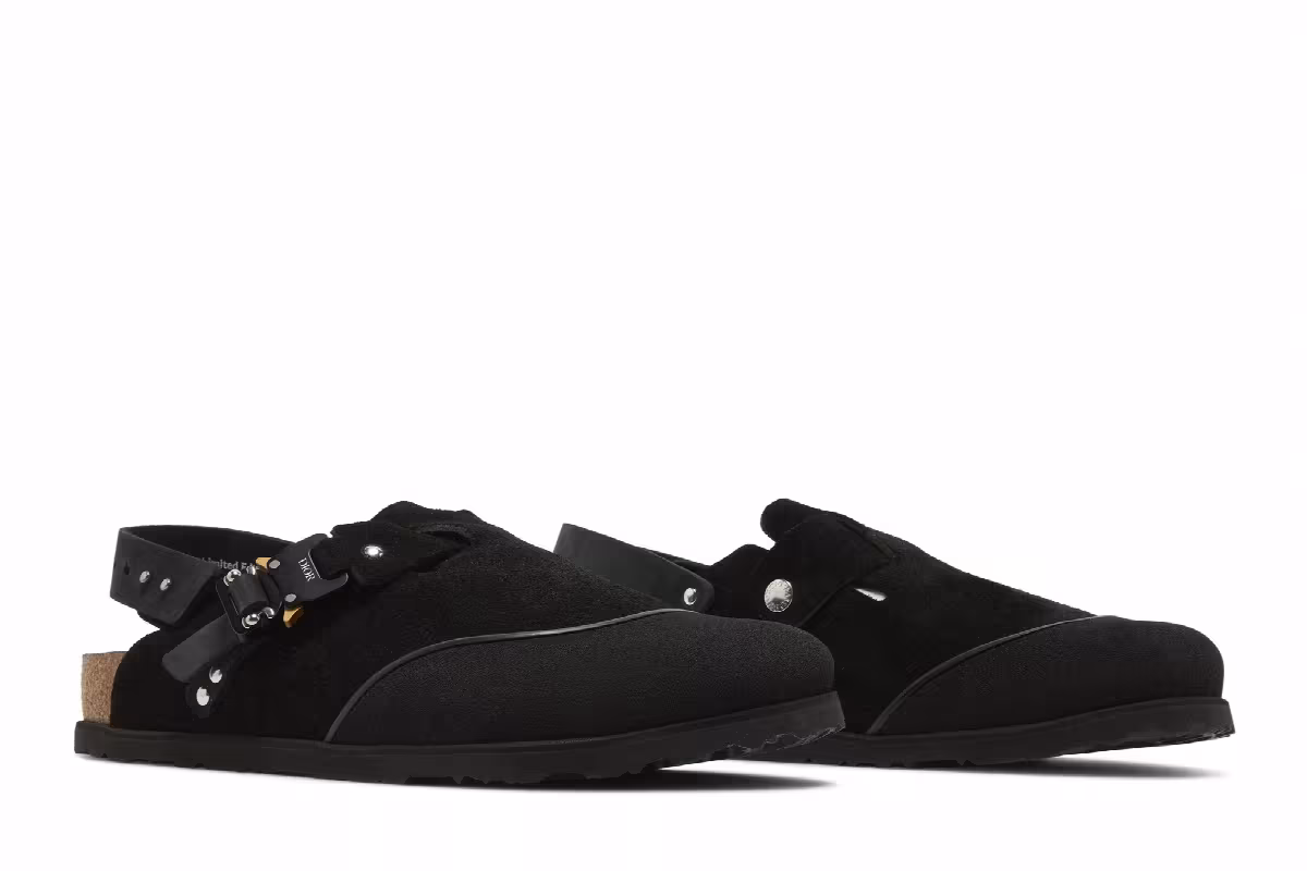 Dior x Birkenstock Tokio Mule Black, view 9