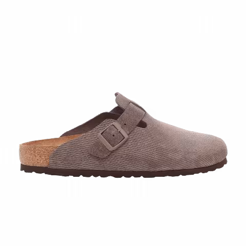 Stussy x Birkenstock Boston Corduroy 'Anthracite'