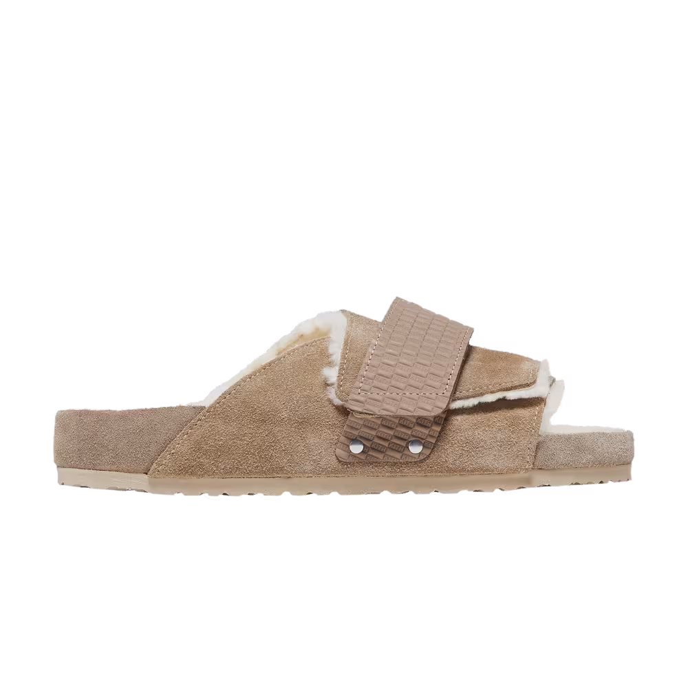 Kith x Birkenstock Kyoto VL Shearling Taupe