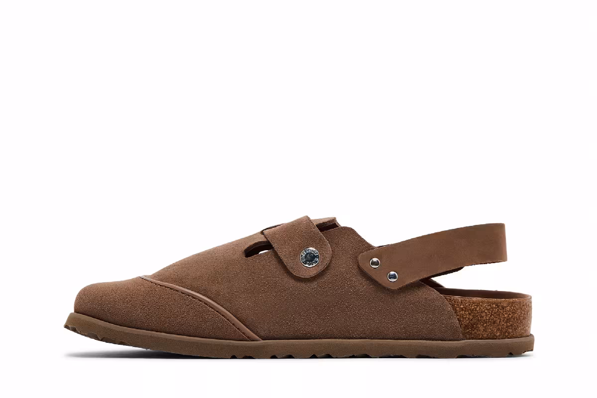 Dior x Birkenstock Tokio Mule Brown, view 4