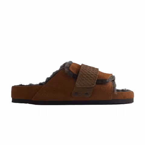 Kith x Birkenstock Kyoto VL Shearling 'Mink'