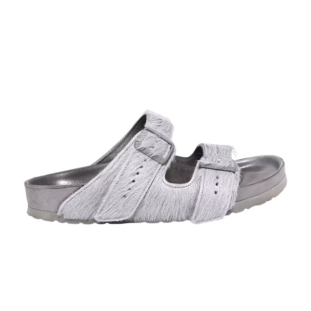 Rick Owens x Birkenstock 2018 Arizona Pony Hair Grey