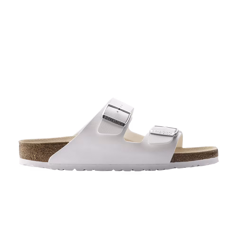 Birkenstock Arizona Birko-Flor Narrow White