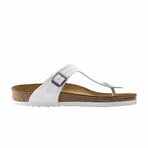 Birkenstock Gizeh Birko-Flor 'White'