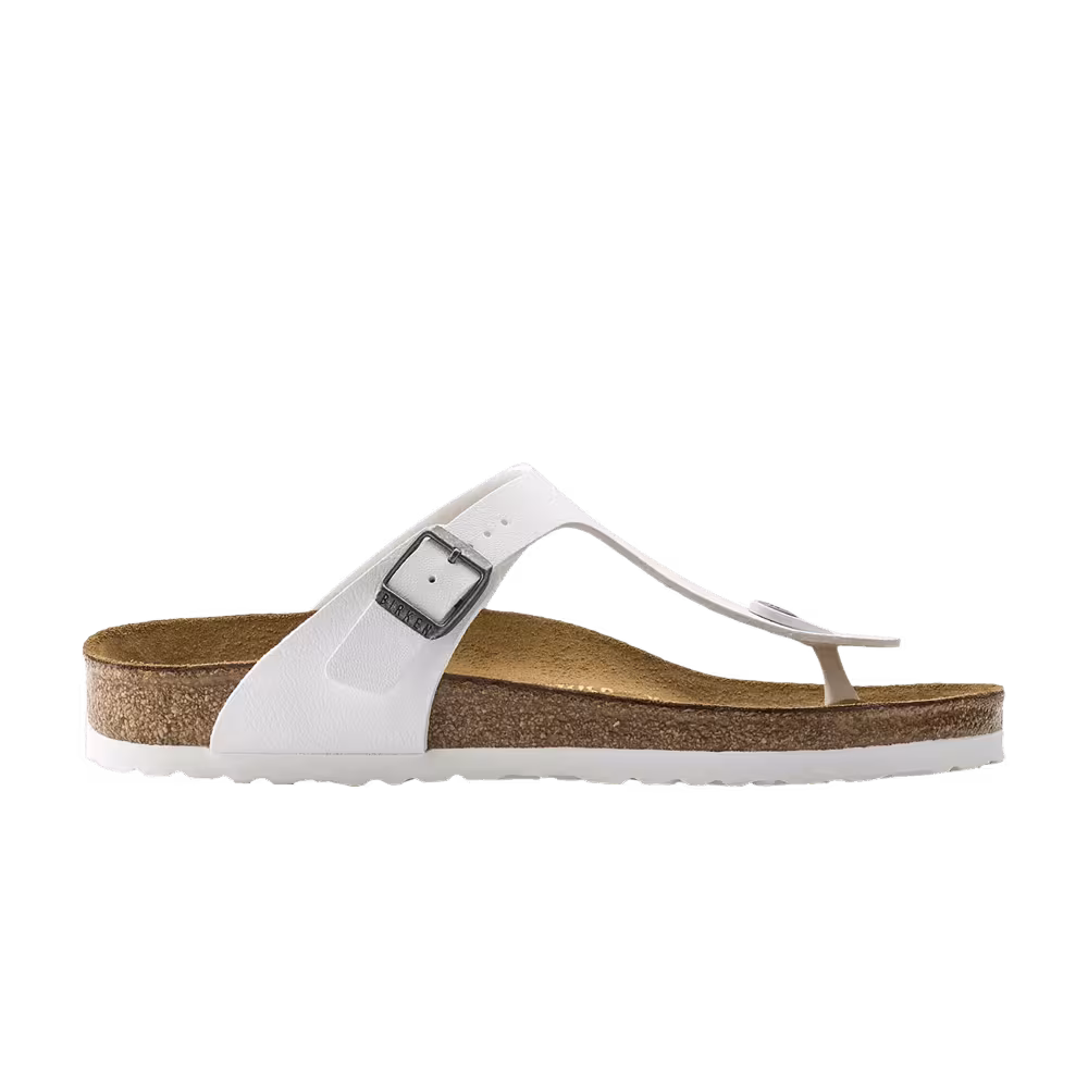 Birkenstock Gizeh Birko-Flor White