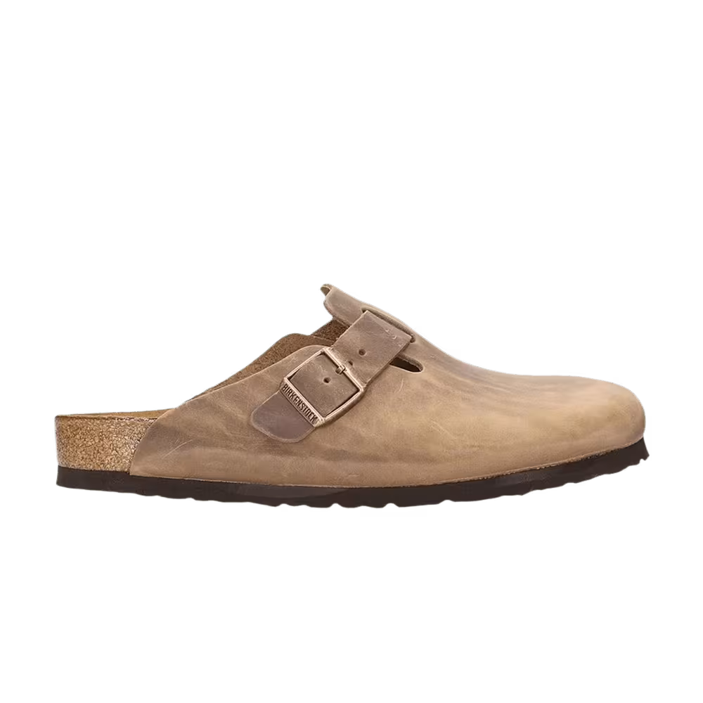 Birkenstock Boston Oiled Leather Tobacco