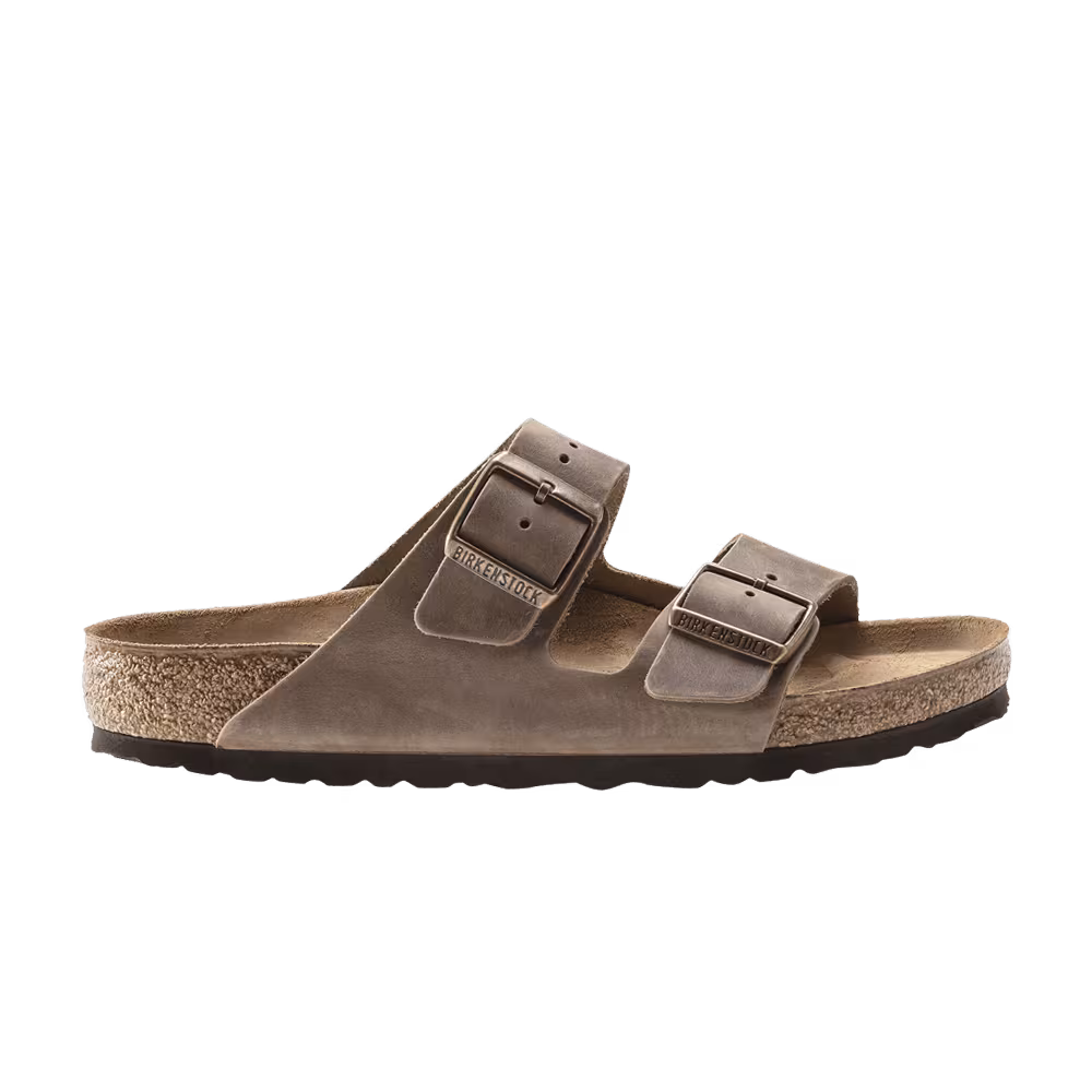Birkenstock Arizona Oiled Leather Tobacco Brown