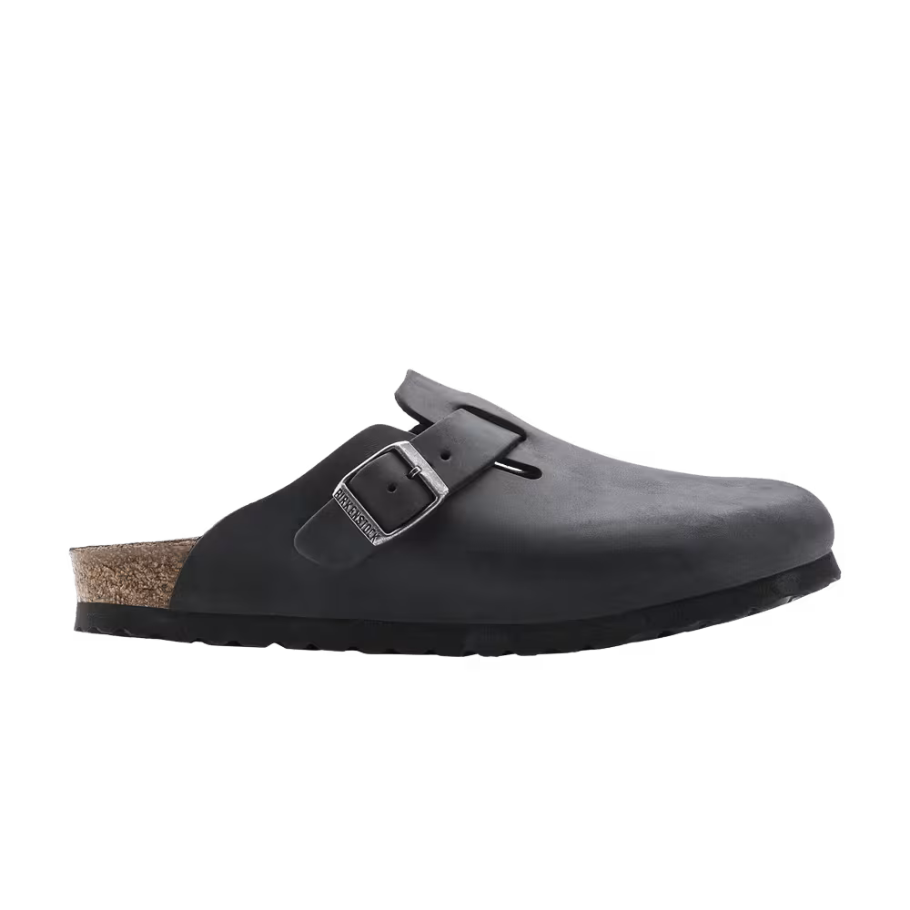 Birkenstock Boston Oiled Leather Black
