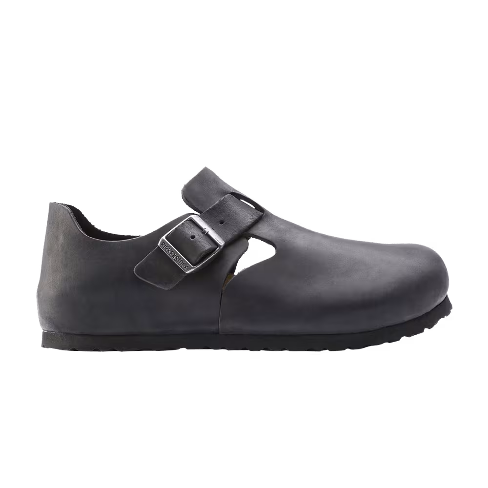 Birkenstock London Oiled Leather Black