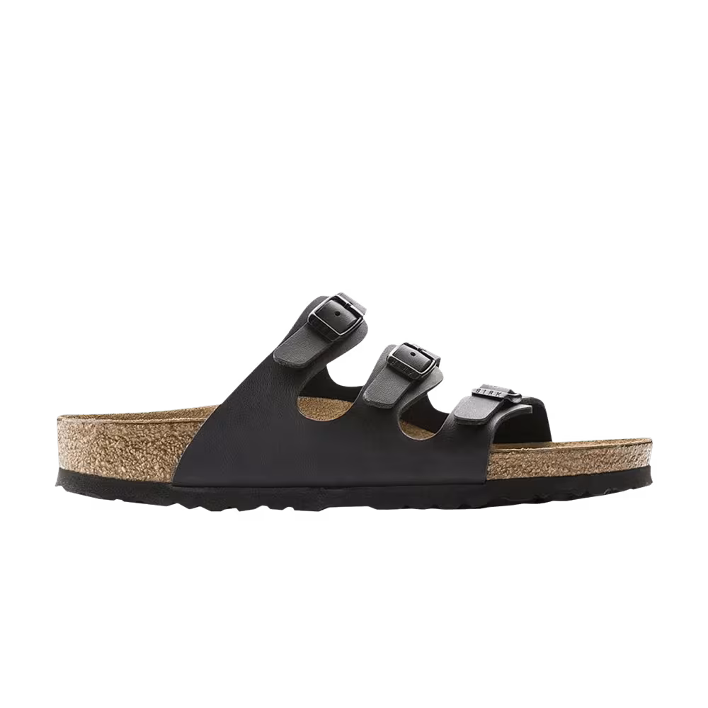 Birkenstock Women's Florida Soft Footbed Birko-Flor Black