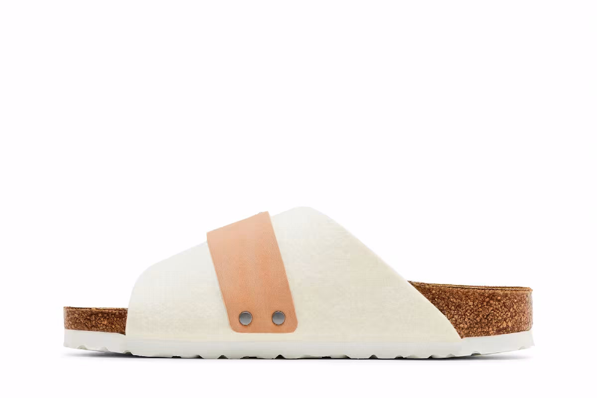 Concepts x Birkenstock Women's Kyoto White Felt, view 4