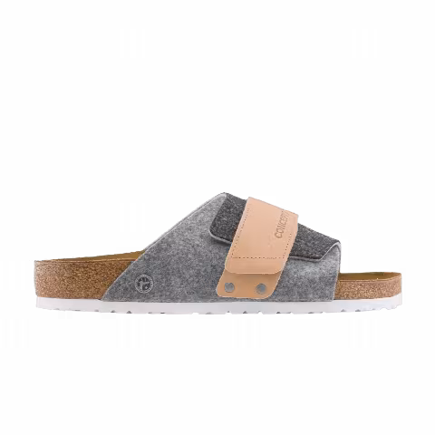 Birkenstock Concepts x Wmns Kyoto 'Black Grey Felt'