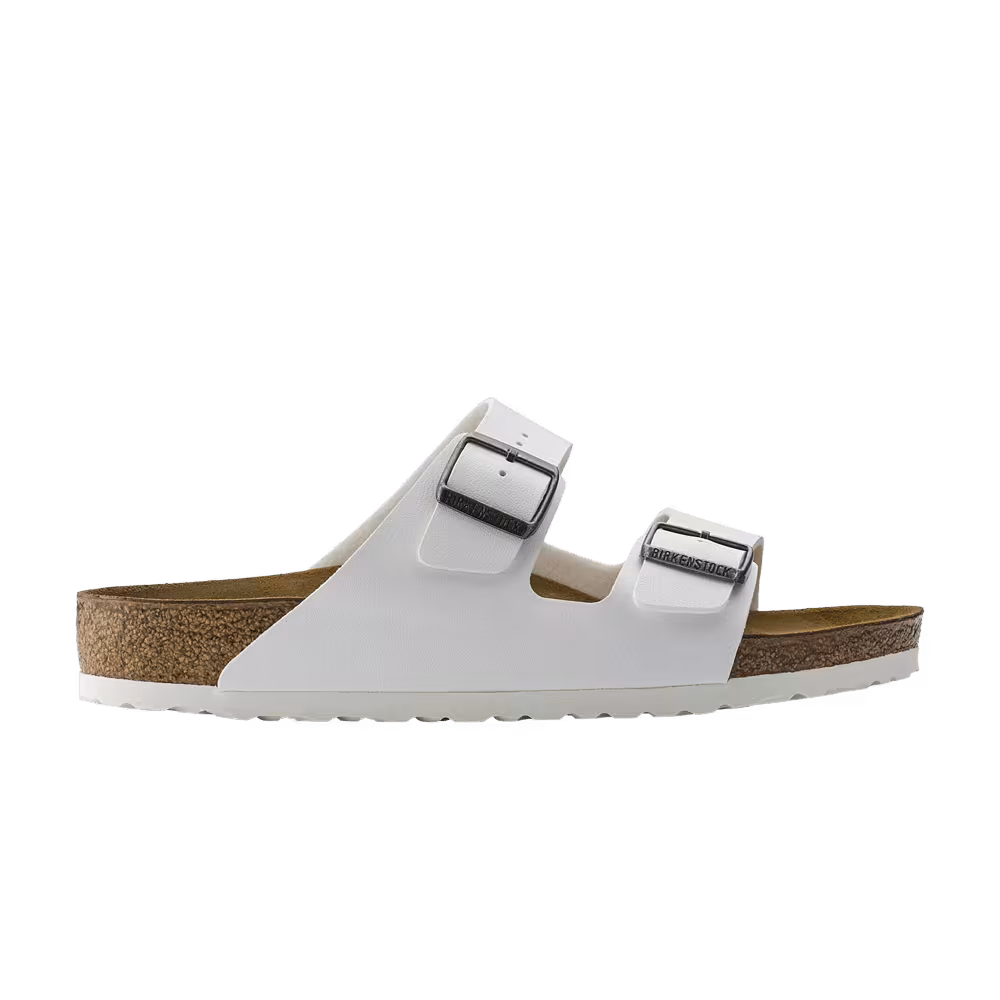 Birkenstock Arizona Birko-Flor Narrow White