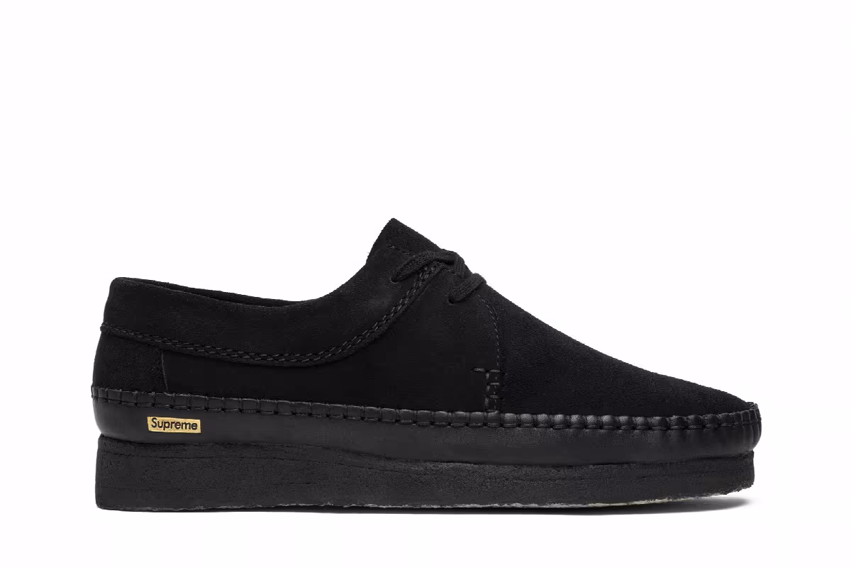 Supreme x Clarks Weaver Black, view 2