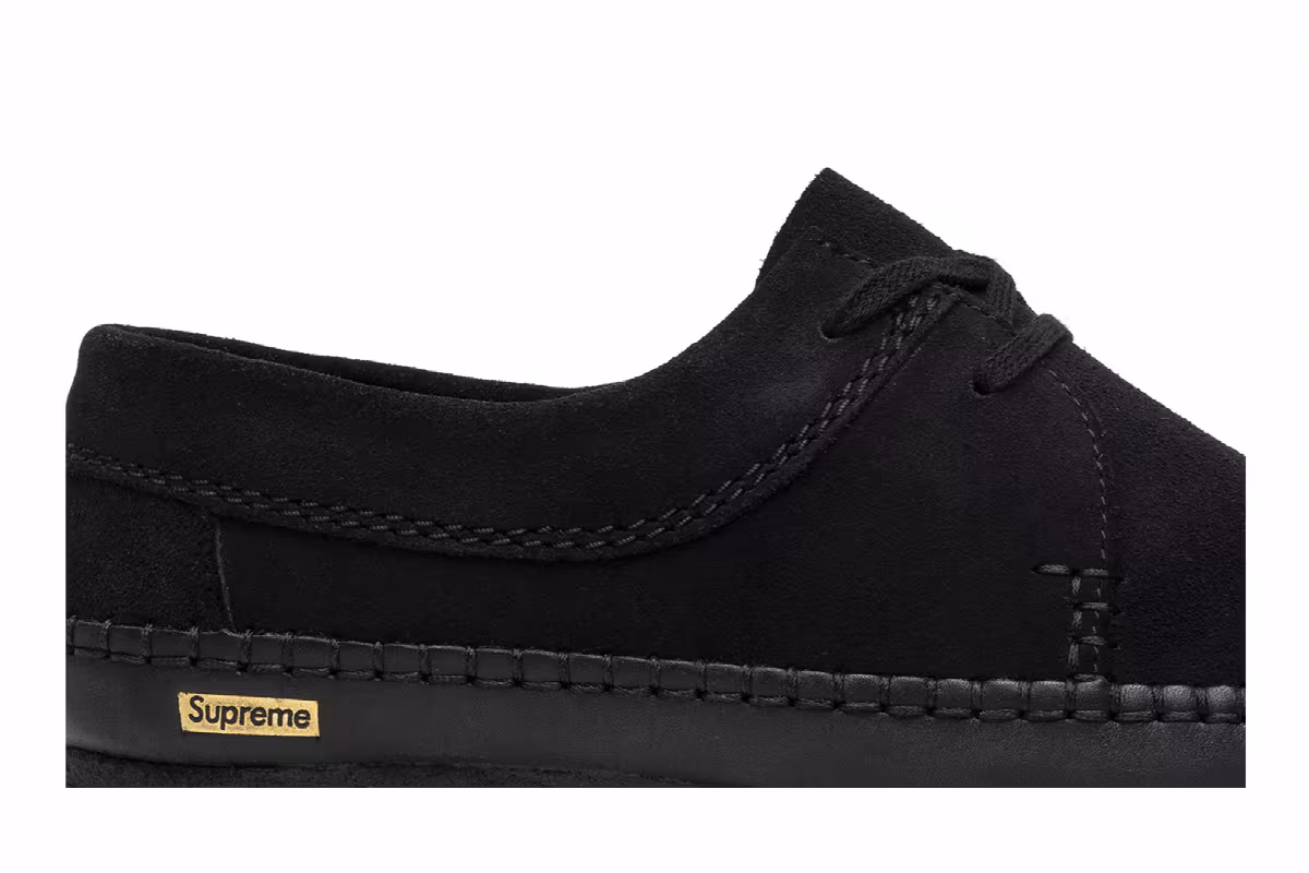 Supreme x Clarks Weaver Black, view 3