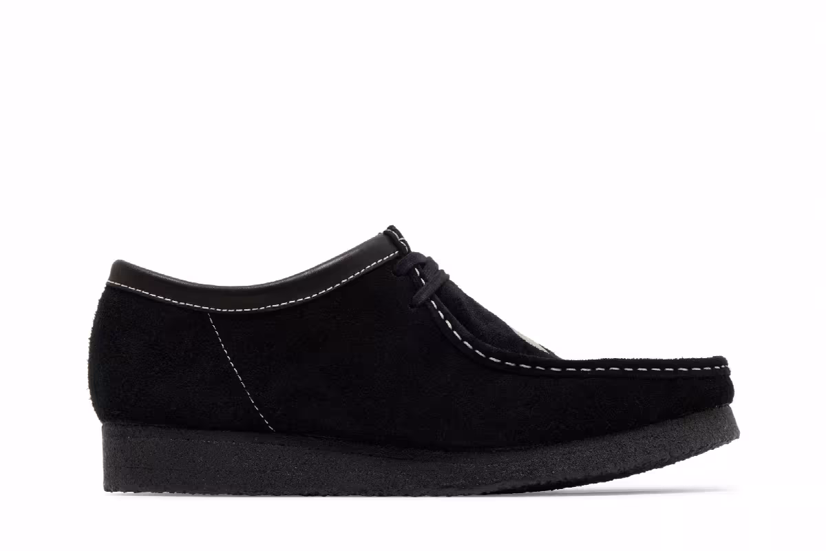 Stussy x Clarks Wallabee Four Card Suits, view 2