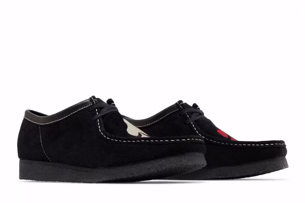 Stussy x Clarks Wallabee Four Card Suits, view 9