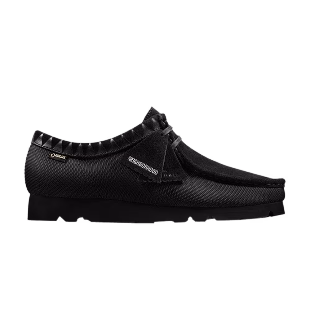 NEIGHBORHOOD x Clarks Wallabee GTX Black