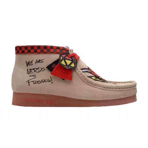 Clarks Stranger Things x Wallabee Evo 'Hellfire Club'