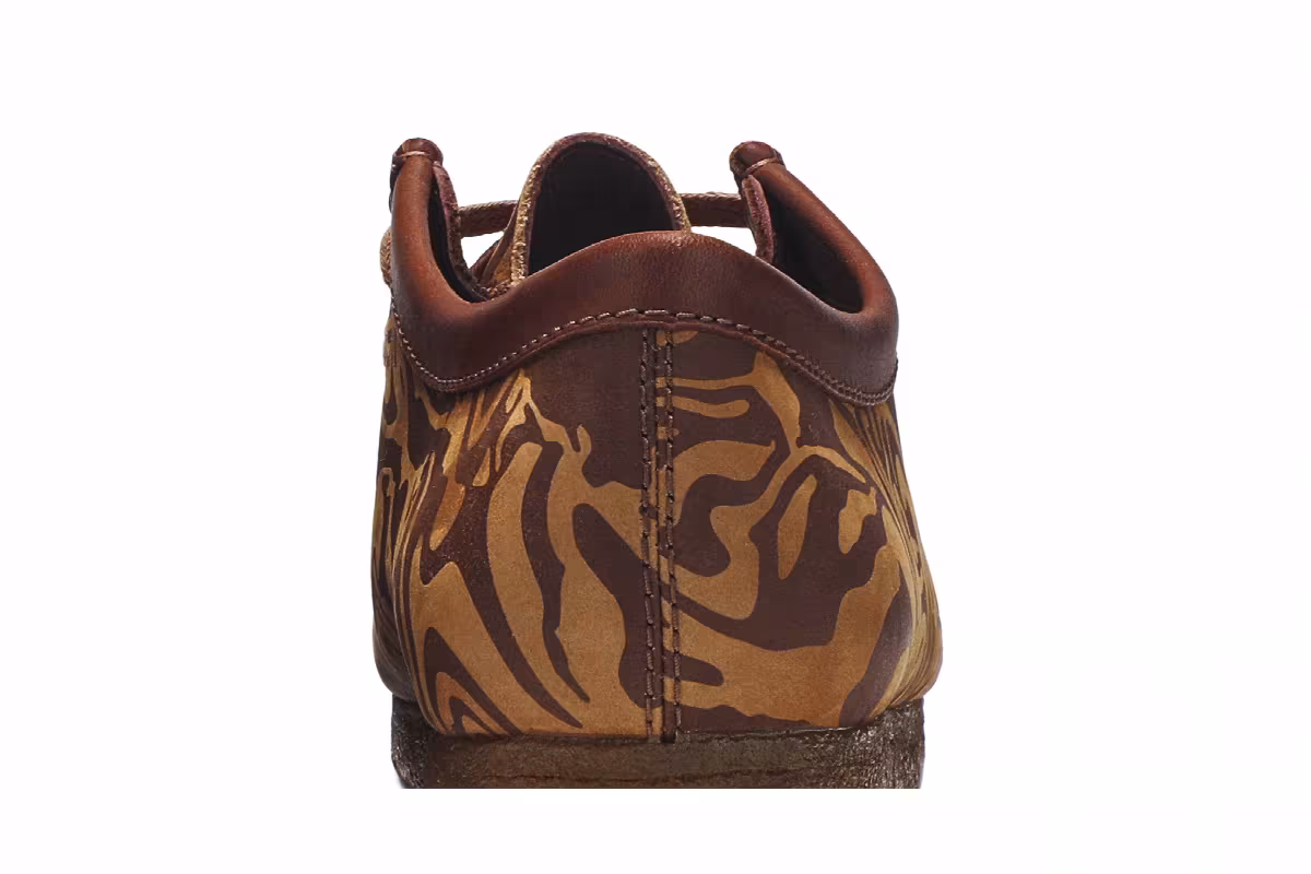 Wu Wear x Clarks Wallabee Caramel, view 8