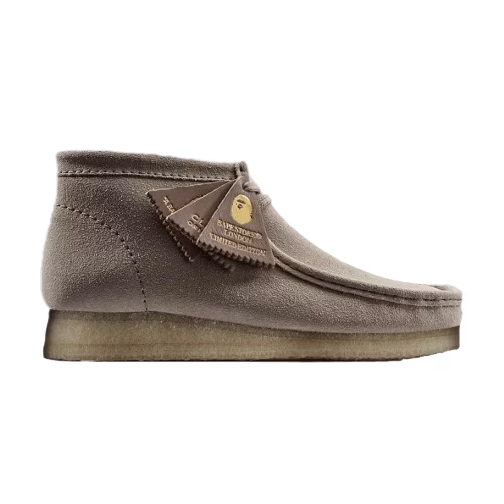 BAPE x Clarks Wallabee Boot Sand