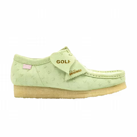 Golf Wang x Clarks Wallabee 'Light Green'