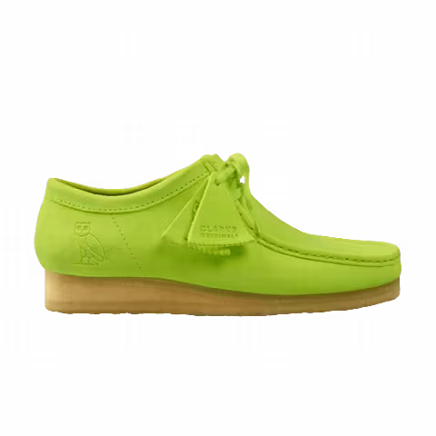 OVO x Clarks Wallabee 'Lime Suede'
