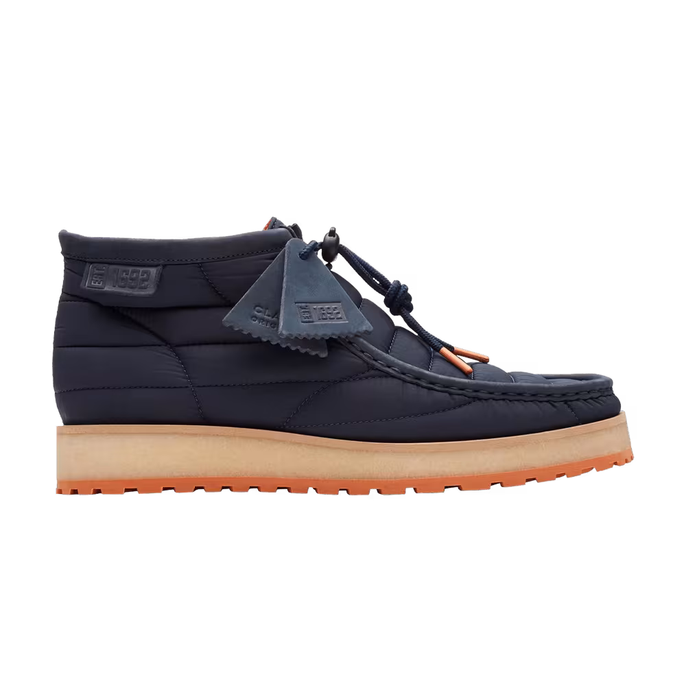 Raheem Sterling x Clarks Wallabee Boot Navy Quilt