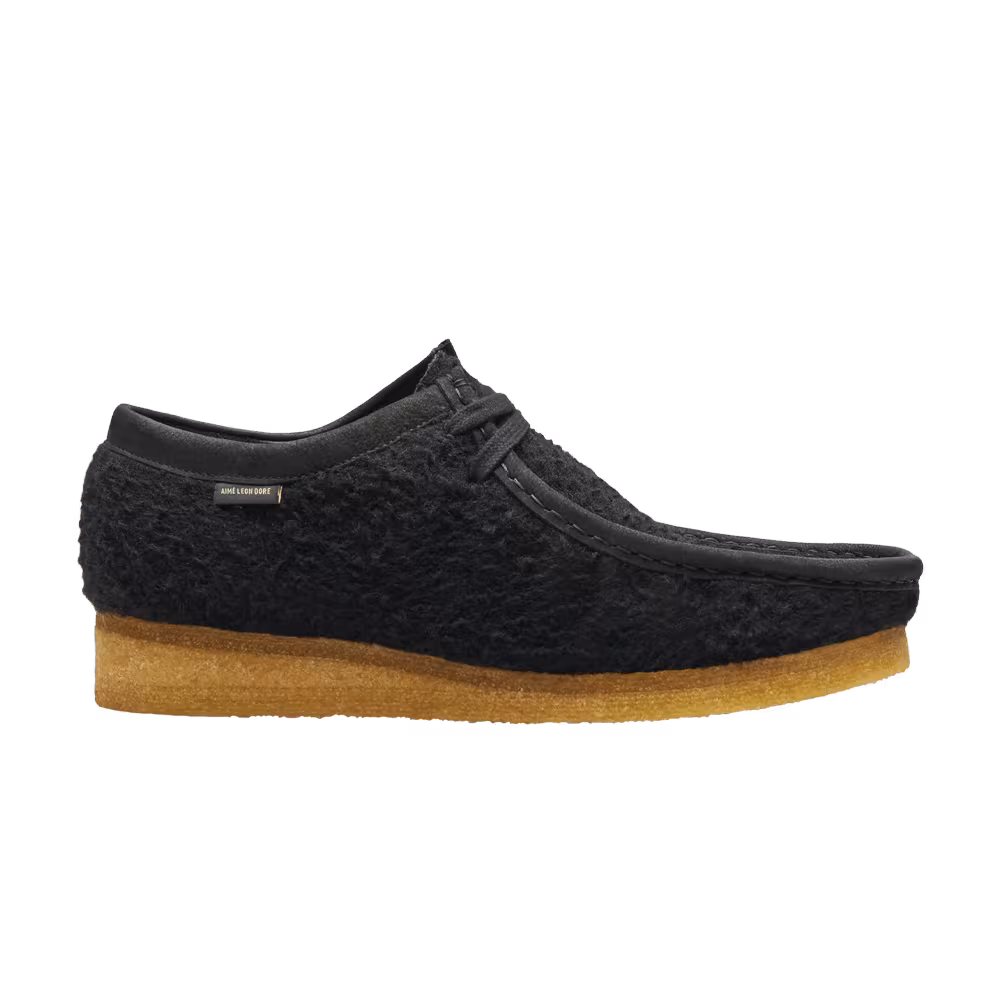 Aimé Leon Dore x Clarks Wallabee Casentino Wool Black