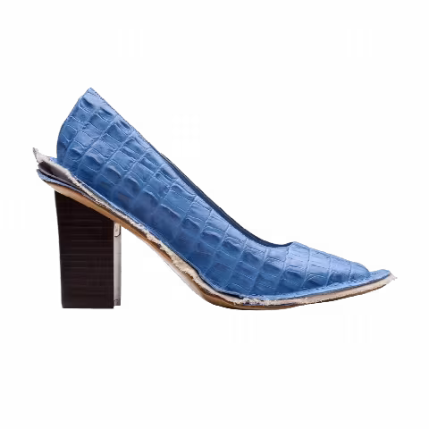 Martine Rose x Clarks Wmns Heel 'Blue Croc'
