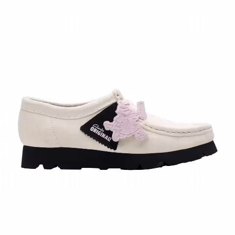Clarks PaperGirl x Wmns Wallabee 'White Black'