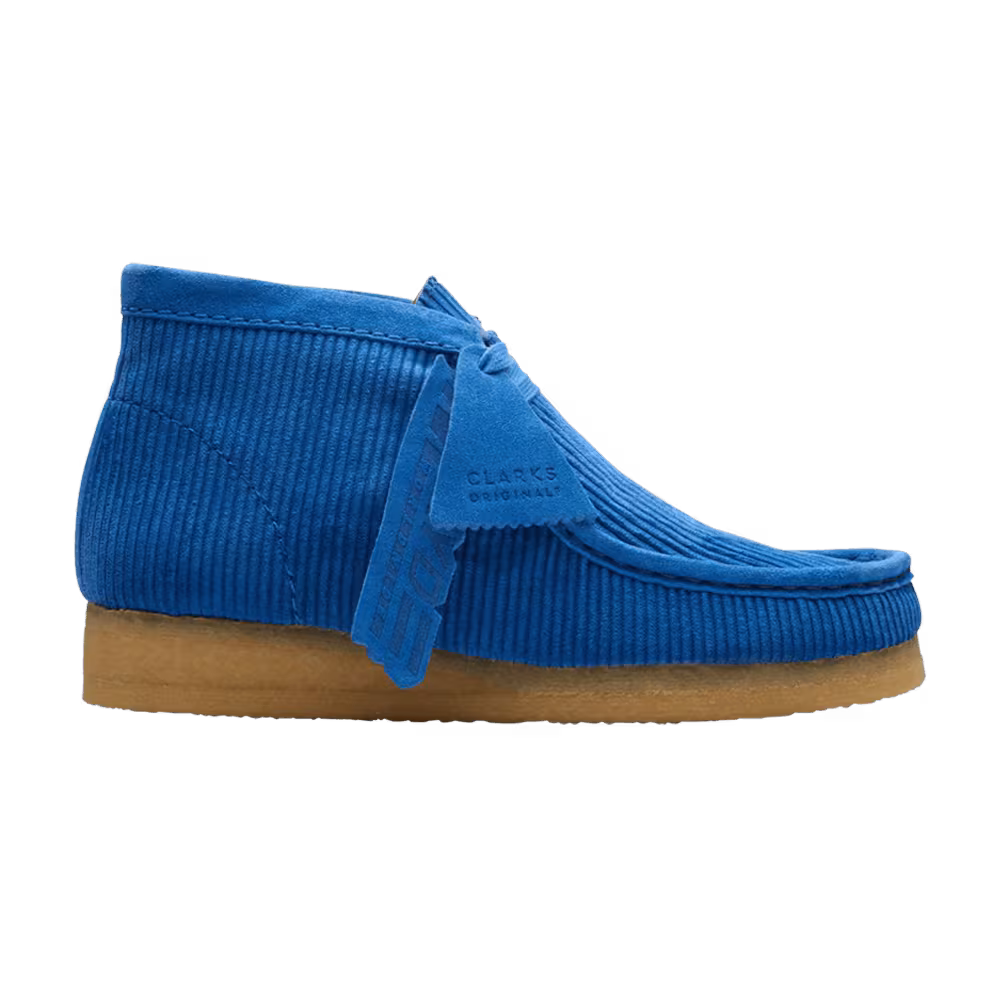 Clarks Mayde Worldwide x Women's Wallabee Boot Pacific Blue