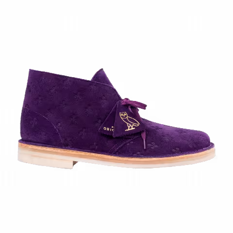 OVO x Clarks Desert Boot 'Purple'