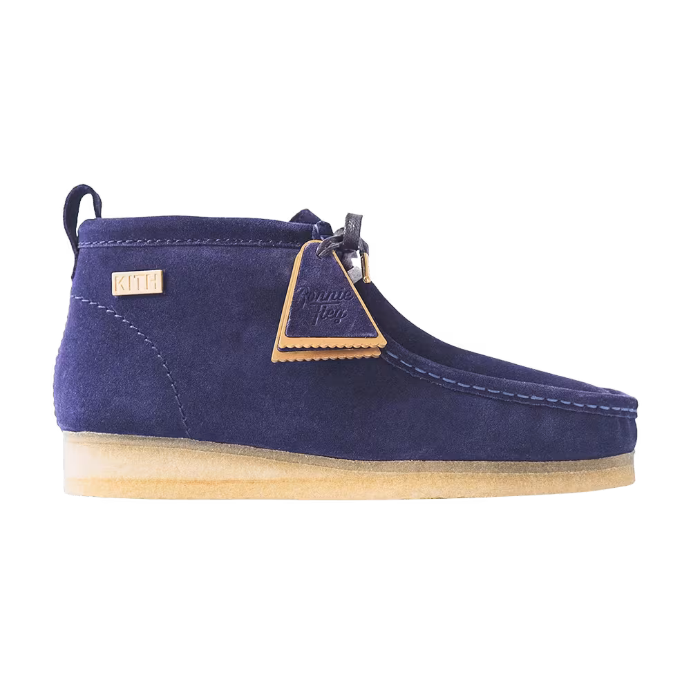 Ronnie Fieg x Clarks Wallabee Purple