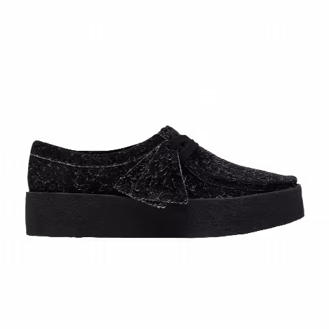 Clarks Wmns Wallabee Cup 'Black Interest'
