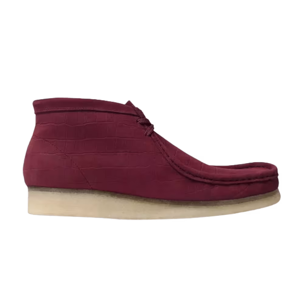 Clarks Supreme x Wallabee Burgundy