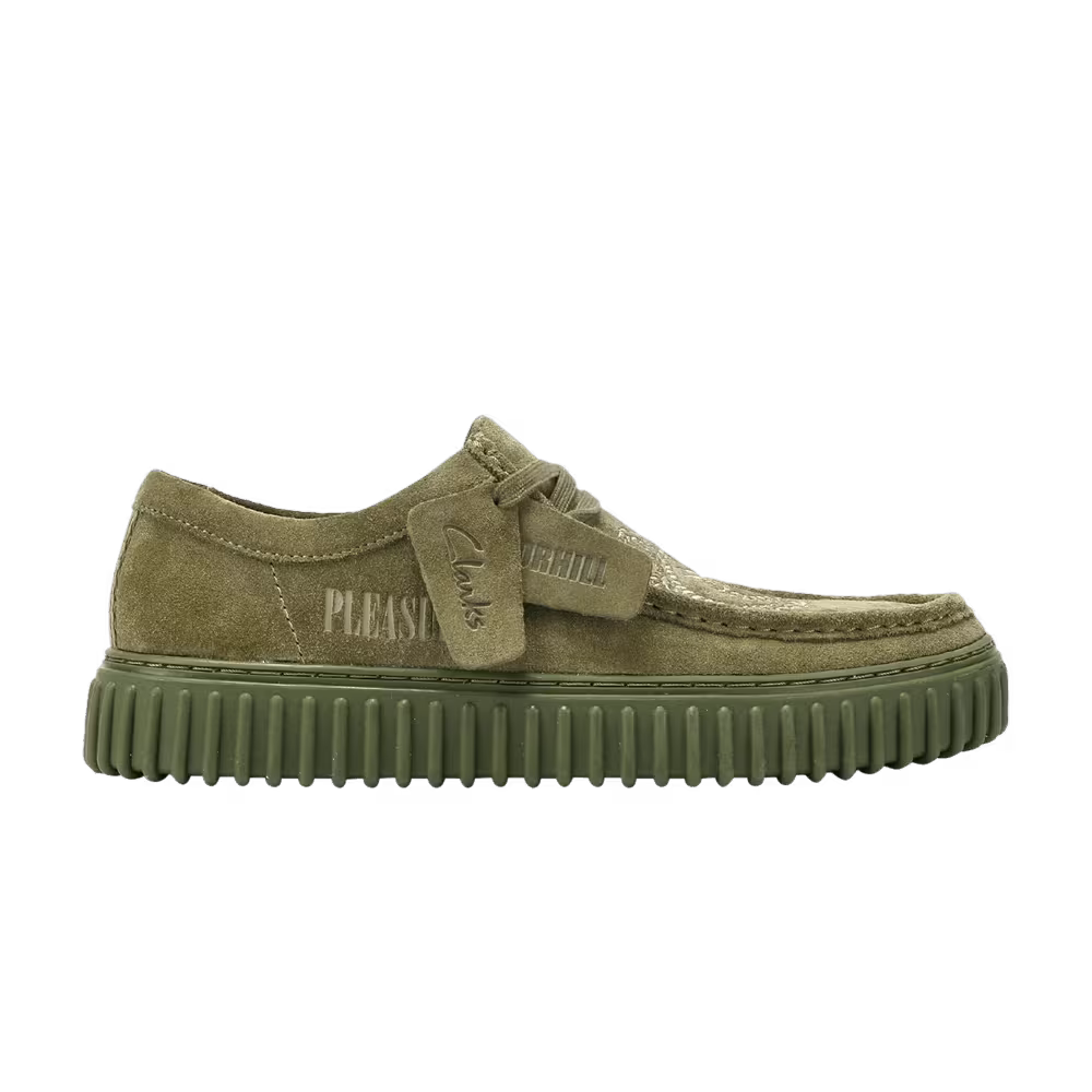 Pleasures x Clarks Torhill Low Green
