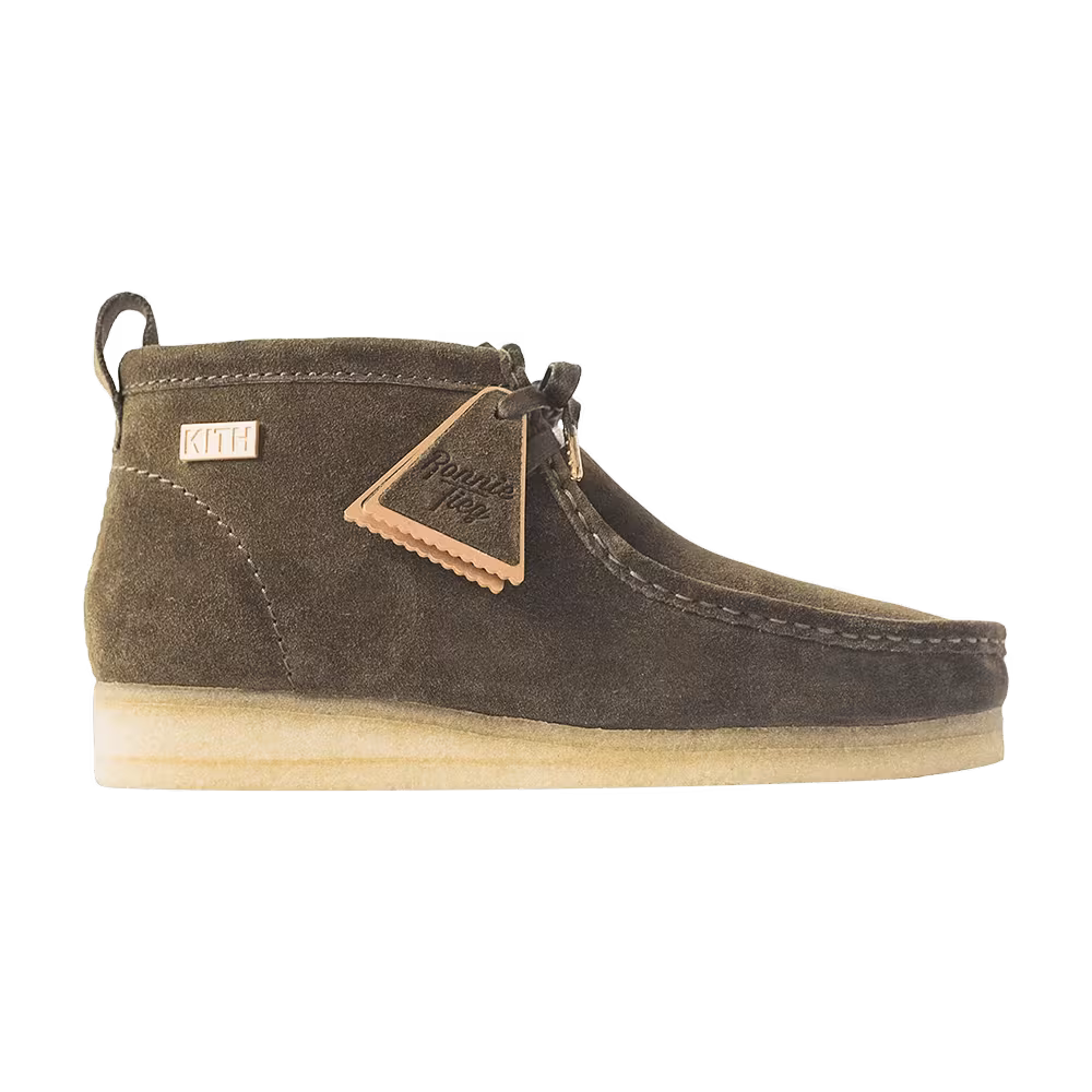 Ronnie Fieg x Clarks Wallabee Forest Green