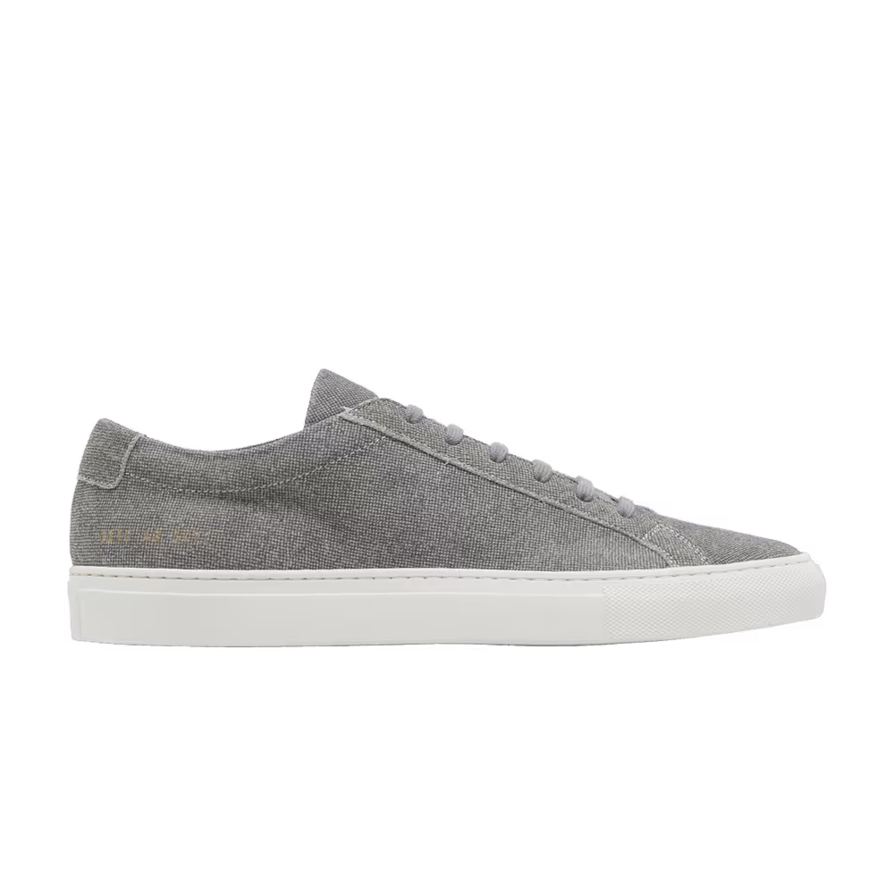 B.shop x Common Projects Achilles Low Patterned Suede - Dark Grey