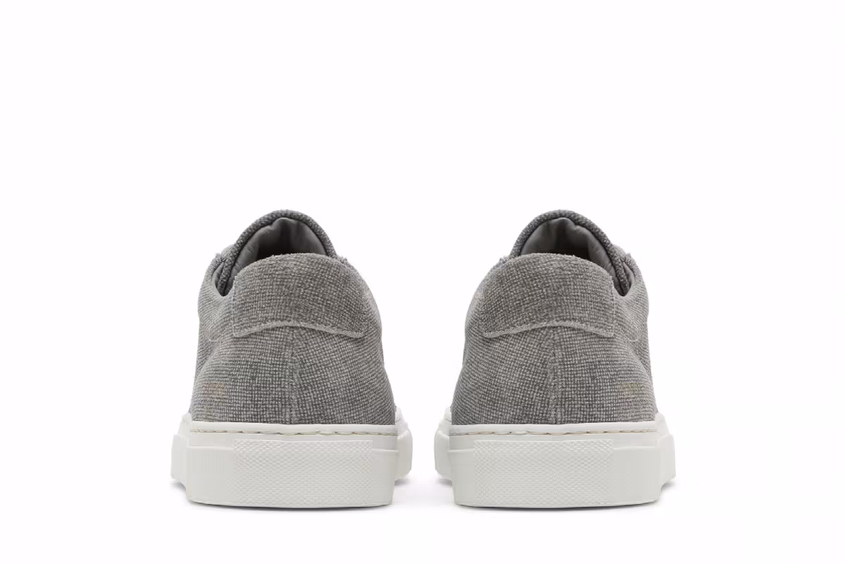 B.shop x Common Projects Achilles Low Patterned Suede - Dark Grey, view 7