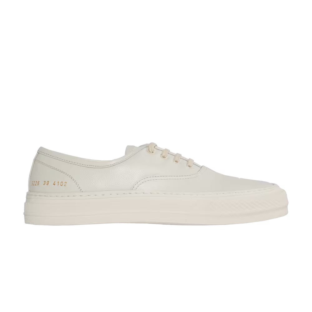 Common Projects Four Hole Lace-Up Off White