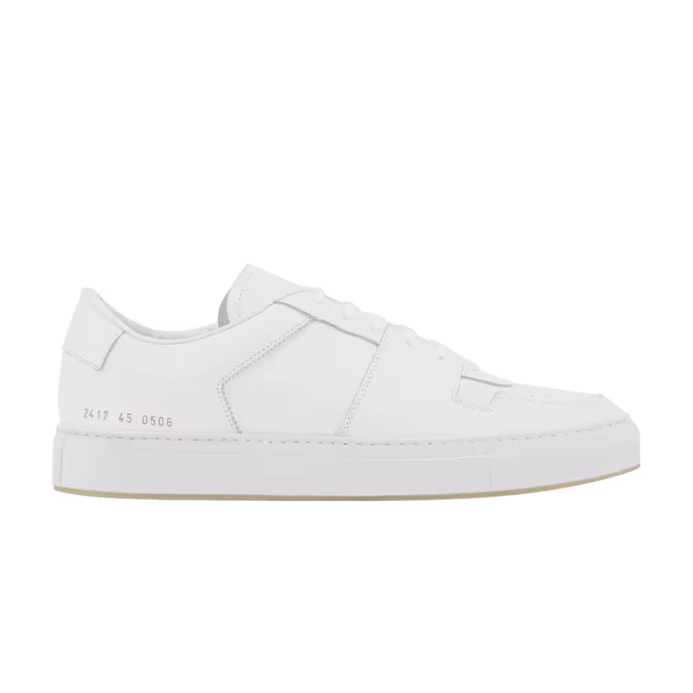 Common Projects Decades Low White