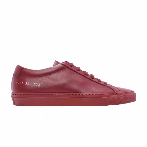 Common Projects Wmns Achilles Low 'Wine Red'