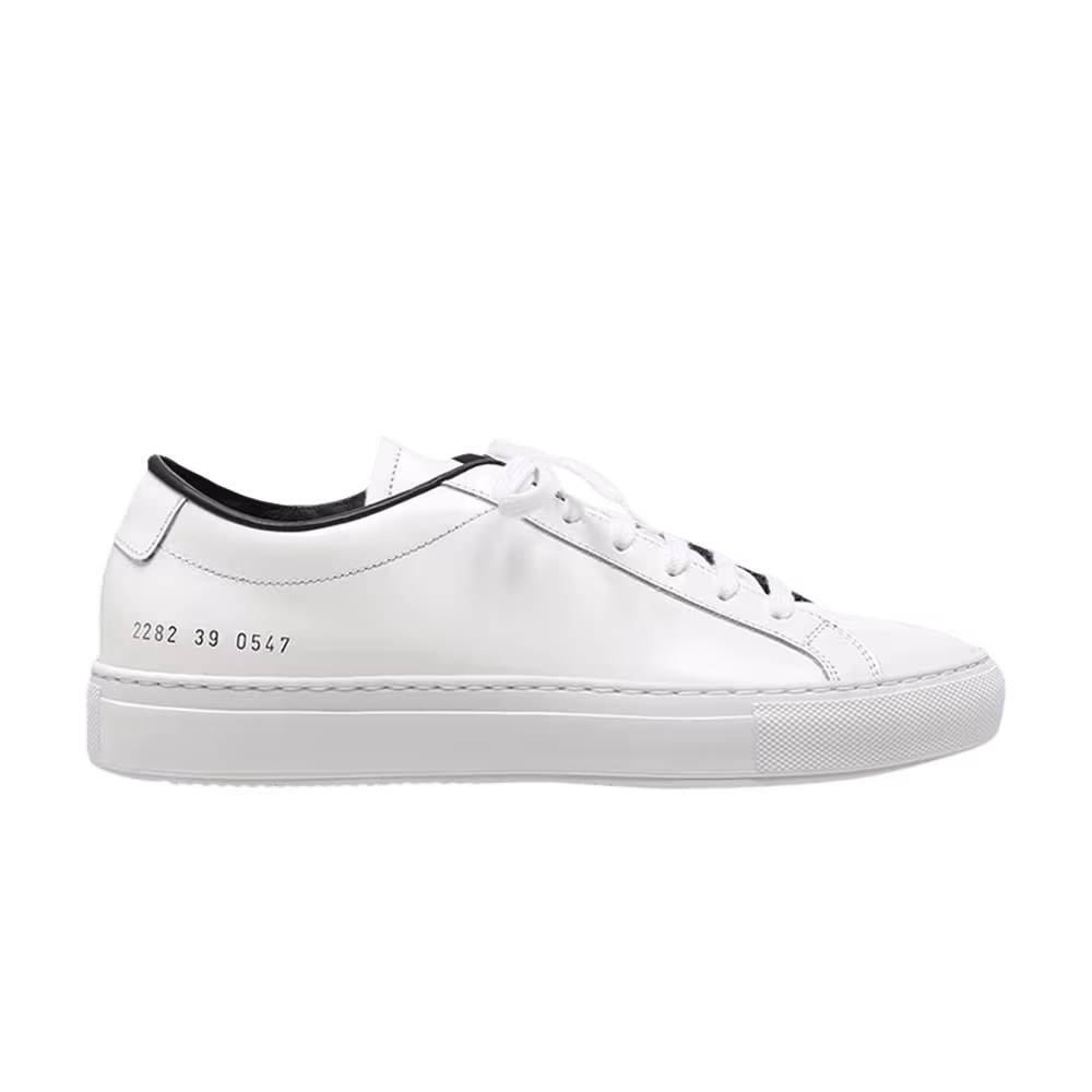 Common Projects Achilles Vintage White Black