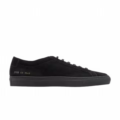 Common Projects Achilles Low 'Black Suede'