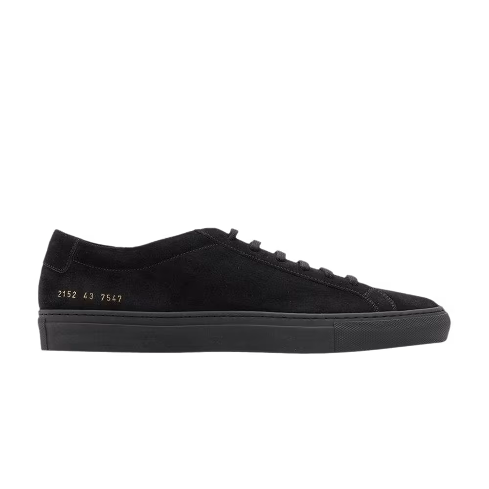 Common Projects Achilles Low Black Suede