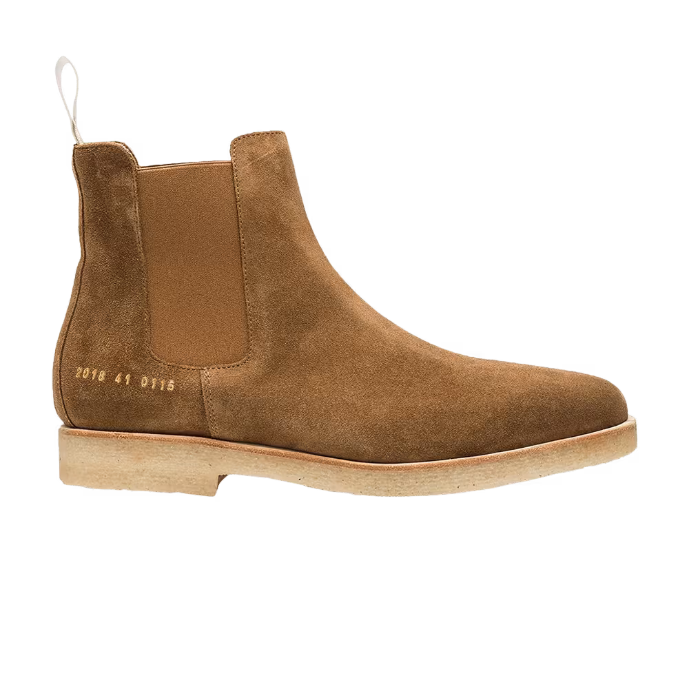 Common Projects Chelsea Boot Suede Tobacco